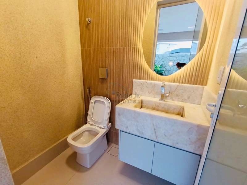Sobrado em condomínio fechado com 04 suítes individuais, Jardins Bolonha, Senador Canedo GO.: 12ª foto da galeria de imagens do imóvel
