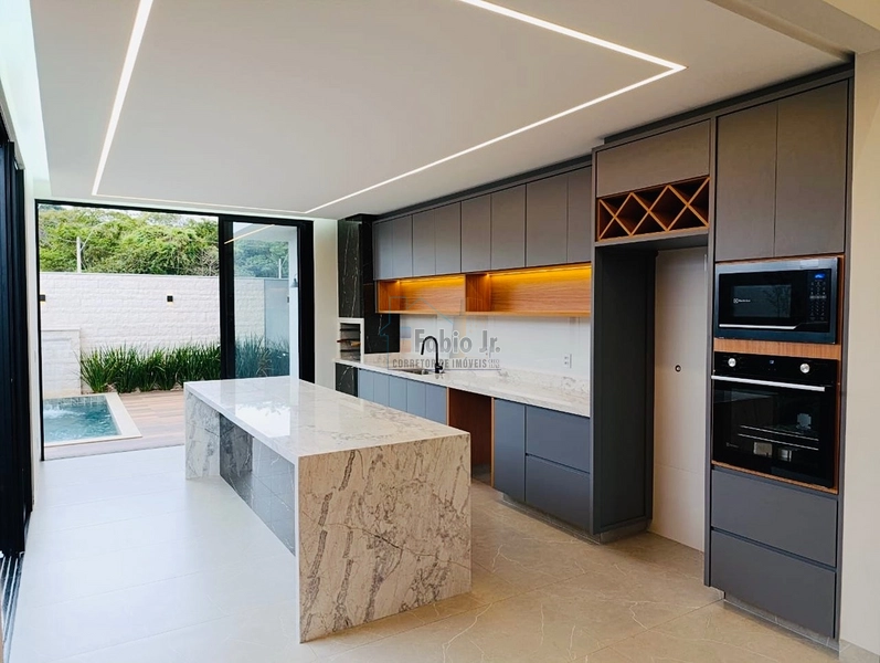 Casa térrea com 3 suítes em condomínio fechado - Jardins Barcelona: 4ª foto da galeria de imagens do imóvel