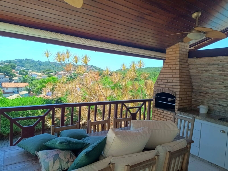 Geribá – Casa de Alto Padrão Porteira Fechada com 4 suítes: 1ª foto da galeria de imagens do imóvel