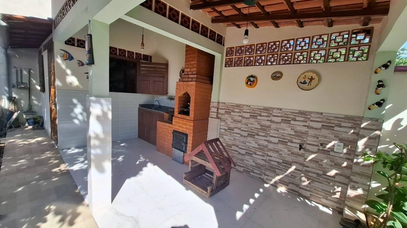 CASA COM QUINTAL NO BALNÉARIO DAS CONCHAS: 14ª foto da galeria de imagens do imóvel