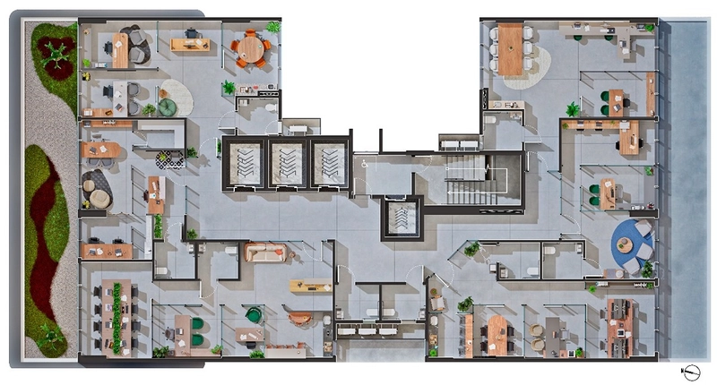 Sala Comercial no Centro de Chapecó: 7ª foto da galeria de imagens do imóvel