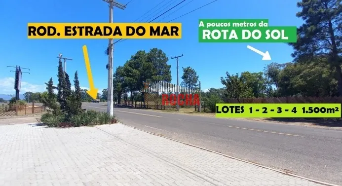 4 TERRENOS JUNTOS EM ROTA DO SOL!: 7ª foto da galeria de imagens do imóvel