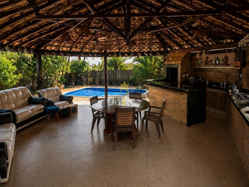 Rancho à Venda no Condomínio Santa Fé | 585 m², 3 Quartos, Piscina de Biribol e Área Gourmet Completa – Santo Antônio do Aracanguá: 6ª foto da galeria de imagens do imóvel