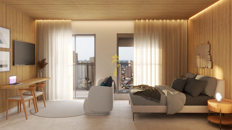 Apartamento (Studio) de 36,61 - no 1 andar à venda na planta: 3ª foto da galeria de imagens do imóvel