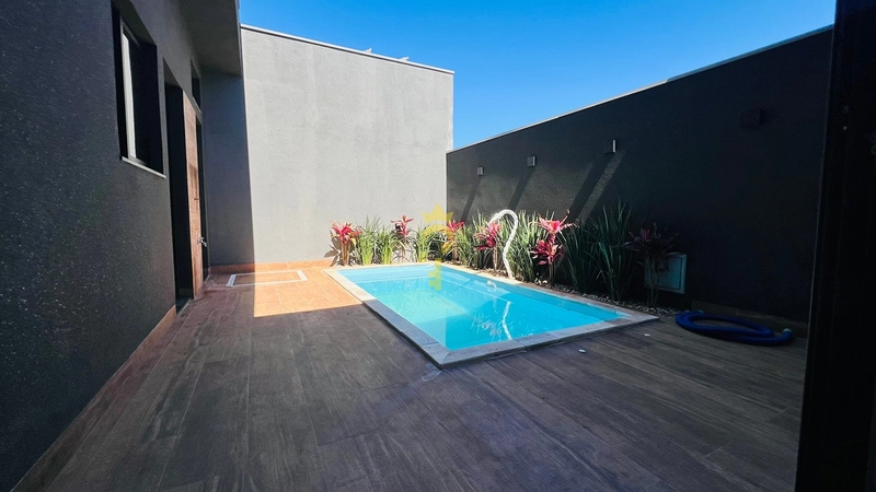 Casa Nova à Venda em Condomínio Fechado | 3 Quartos com Suíte, Piscina Privativa e Portaria 24h – Araçatuba: 4ª foto da galeria de imagens do imóvel