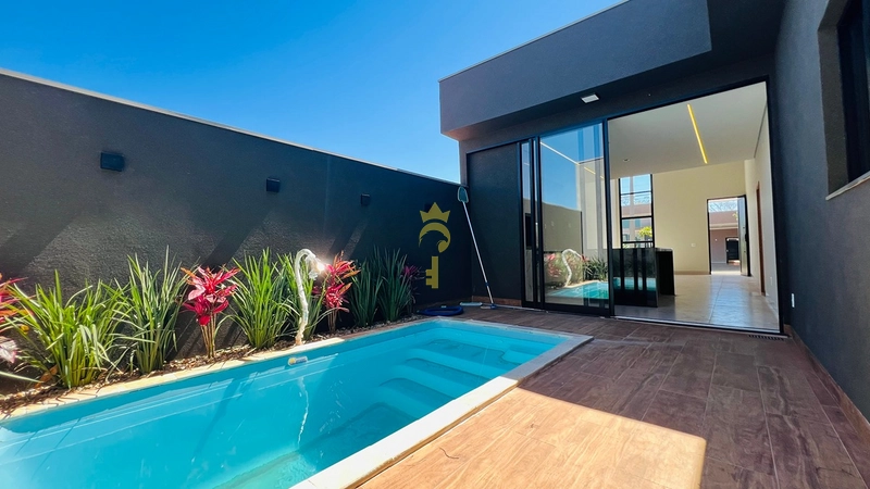 Casa Nova à Venda em Condomínio Fechado | 3 Quartos com Suíte, Piscina Privativa e Portaria 24h – Araçatuba: 7ª foto da galeria de imagens do imóvel