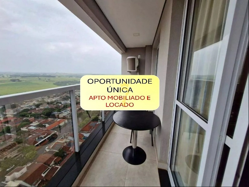 Apartamento 100% mobiliado e quitado, vista privilegiada e renda garantida — investimento sólido no Up Town: 2ª foto da galeria de imagens do imóvel