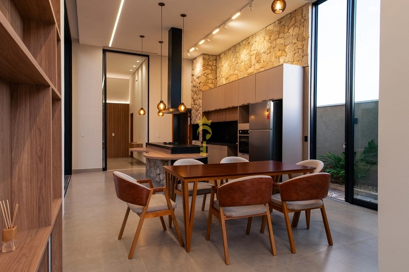 Casa de Alto Padrão à Venda no Residencial Villa Lobos | 3 Suítes, Piscina Aquecida e Casa Inteligente – Birigui/SP: 4ª foto da galeria de imagens do imóvel