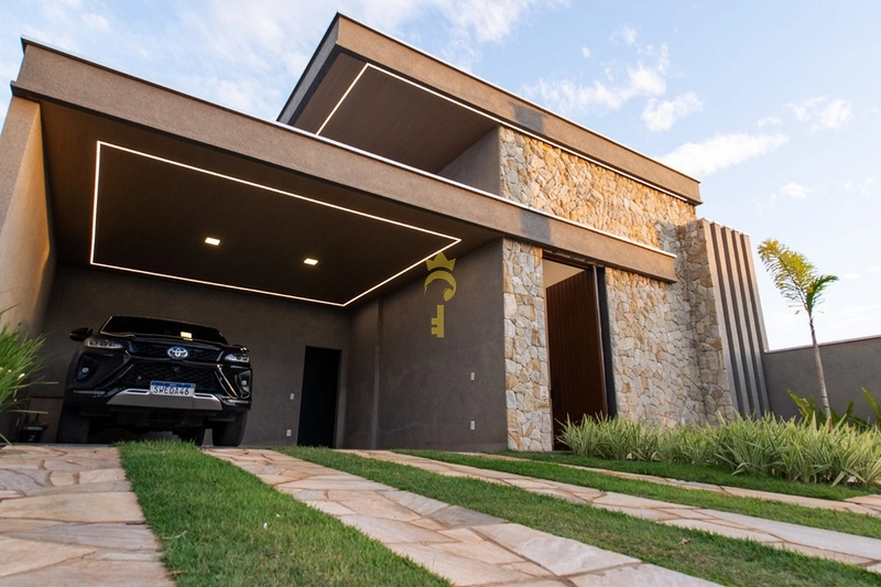 Casa de Alto Padrão à Venda no Residencial Villa Lobos | 3 Suítes, Piscina Aquecida e Casa Inteligente – Birigui/SP: 2ª foto da galeria de imagens do imóvel