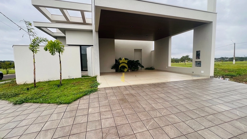 Casa Nova à Venda no Condomínio Barcelona 2 | 3 Suítes com Jardim de Inverno, Pé Direito Duplo e Piscina – Araçatuba: 2ª foto da galeria de imagens do imóvel