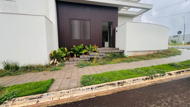 Casa Nova à Venda no Condomínio Barcelona 2 | 3 Suítes com Jardim de Inverno, Pé Direito Duplo e Piscina – Araçatuba: 3ª foto da galeria de imagens do imóvel