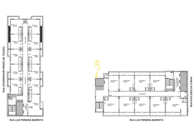 Apartamento (Studio) de 25,12 - no 15 andar à venda.: 2ª foto da galeria de imagens do imóvel