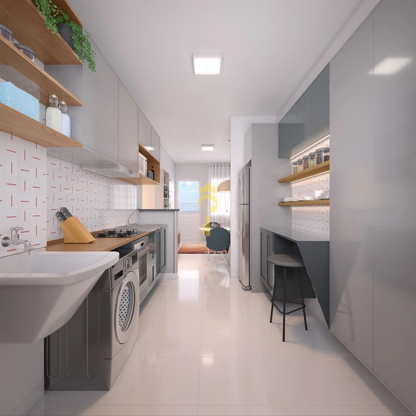 Casa com 2 dormitórios - Bairro planejado Campo Belo : 4ª foto da galeria de imagens do imóvel