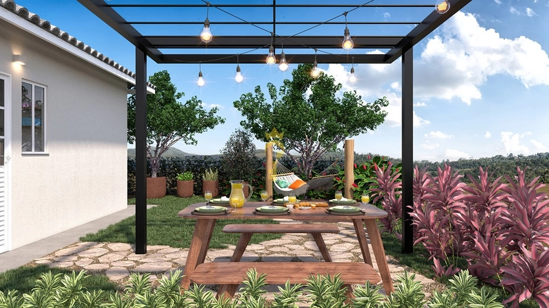 Casa com 2 dormitórios - Bairro planejado Campo Belo : 7ª foto da galeria de imagens do imóvel