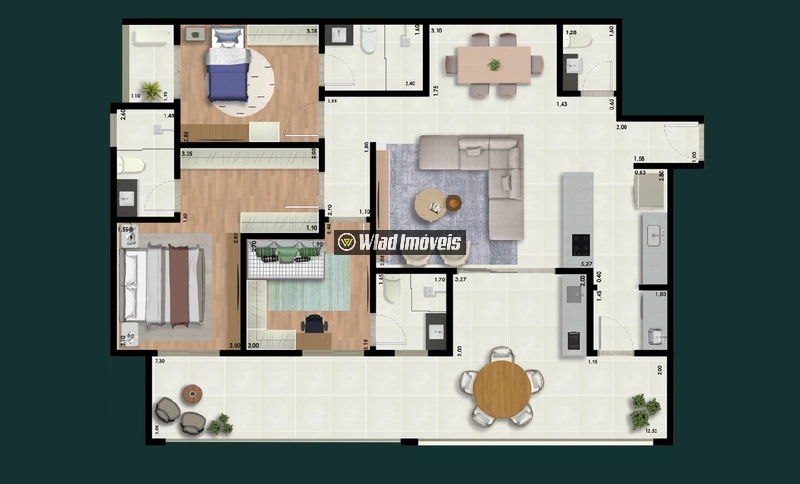 Apartamento à venda, 3 quartos, 3 suítes, 2 vagas, Pinheirinho Vinhedo: 24ª foto da galeria de imagens do imóvel