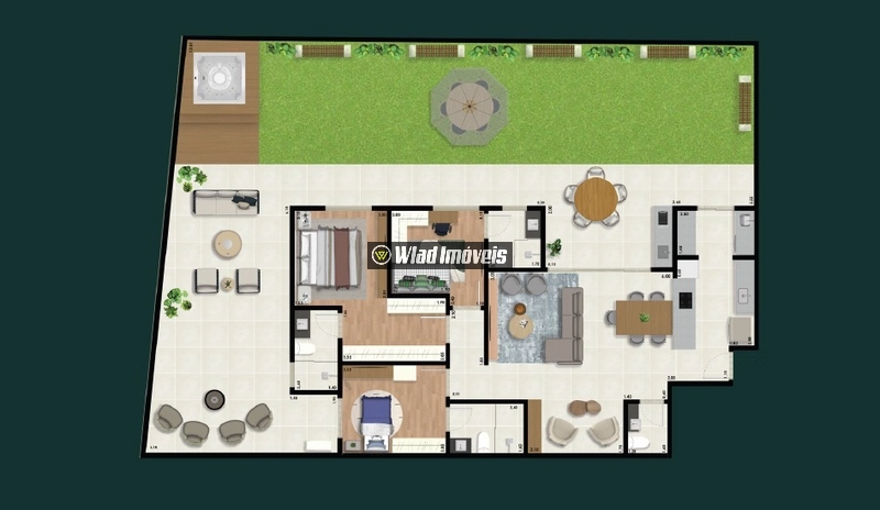 Apartamento à venda, 3 quartos, 3 suítes, 2 vagas, Pinheirinho Vinhedo: 31ª foto da galeria de imagens do imóvel