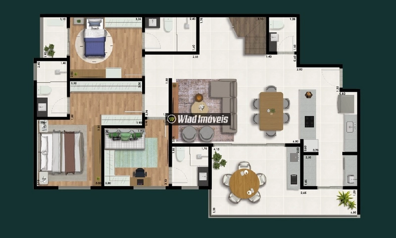 Apartamento à venda, 3 quartos, 3 suítes, 2 vagas, Pinheirinho Vinhedo: 26ª foto da galeria de imagens do imóvel