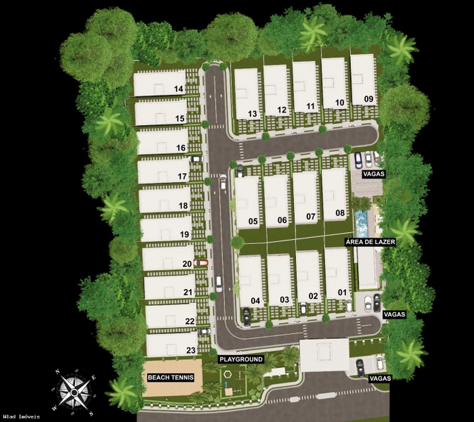 Empreendimento Saint Michel em Vinhedo Casas de vila para agosto 2026: 21ª foto da galeria de imagens do imóvel