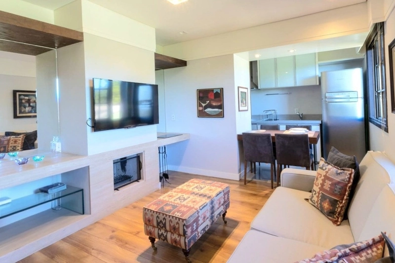 Apartamento 2 dormitórios em Gramado: 2ª foto da galeria de imagens do imóvel