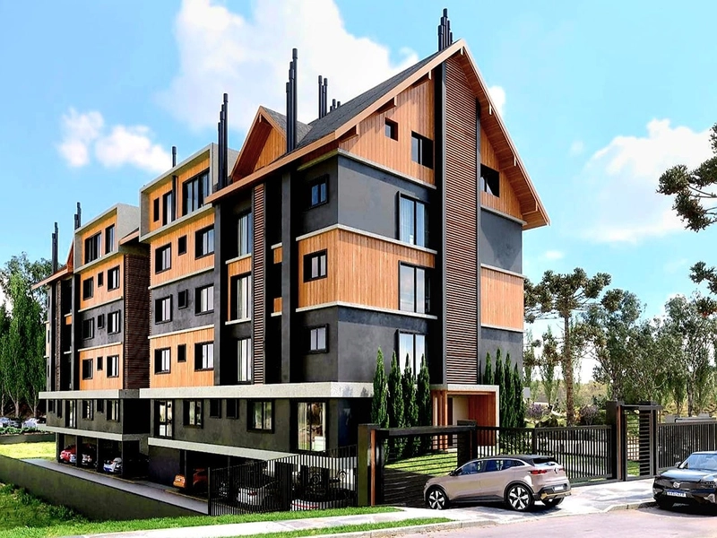 Apartamento 2 suítes em Gramado: 2ª foto da galeria de imagens do imóvel