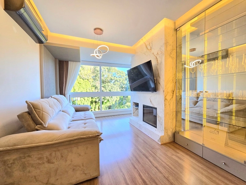 Apartamento 1 dormitório em Gramado: 1ª foto da galeria de imagens do imóvel