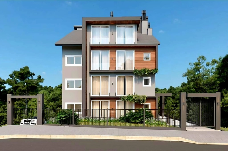 Apartamento 2 dormitórios em Gramado: 1ª foto da galeria de imagens do imóvel