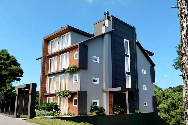 Apartamento 2 dormitórios em Gramado: 2ª foto da galeria de imagens do imóvel