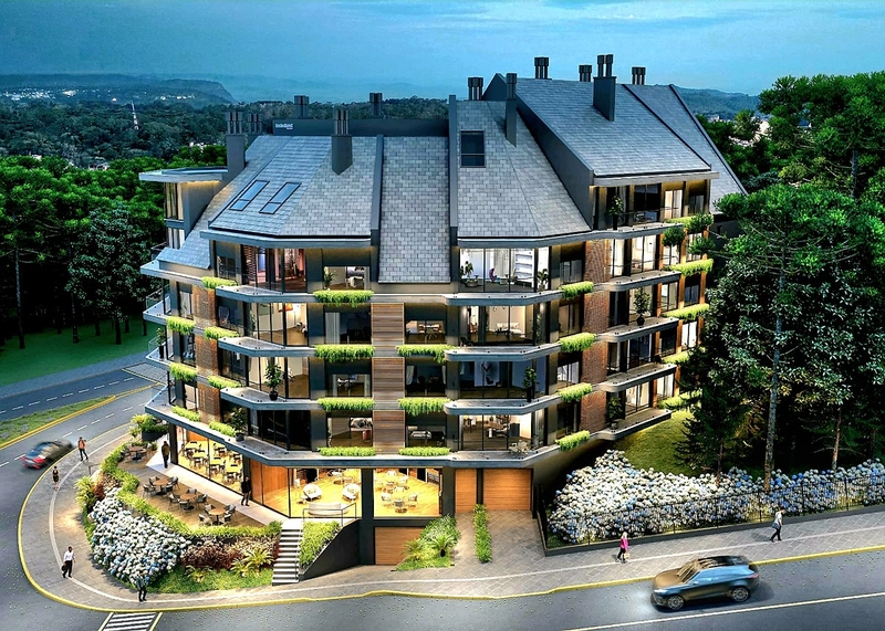 Apartamento 2 suítes em Gramado: 2ª foto da galeria de imagens do imóvel