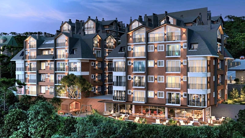 Apartamento 2 dormitório em Gramado: 1ª foto da galeria de imagens do imóvel