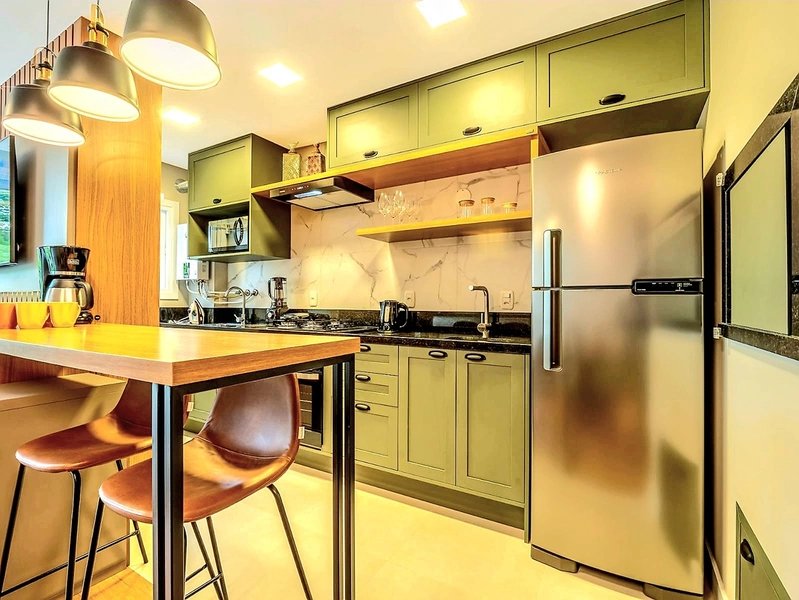 Apartamento 1 suíte em Gramado: 5ª foto da galeria de imagens do imóvel