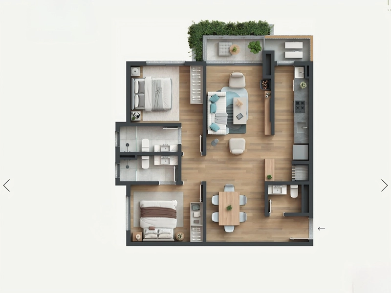 Apartamento 2 suítes em Gramado: 9ª foto da galeria de imagens do imóvel