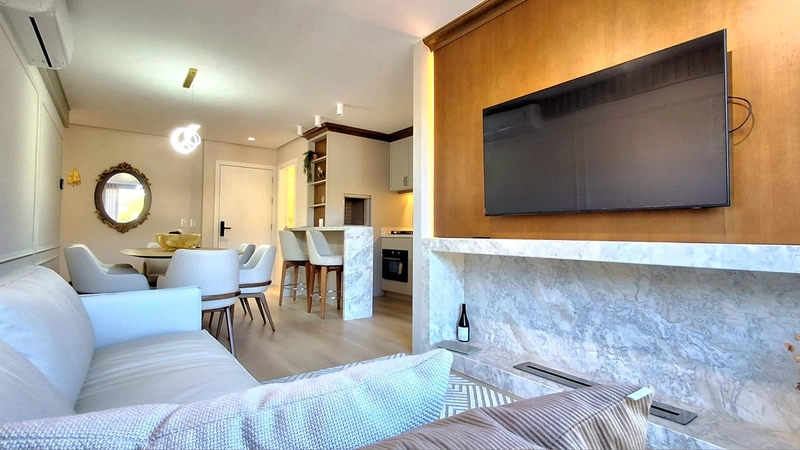 Apartamento 2 suítes em Gramado: 2ª foto da galeria de imagens do imóvel