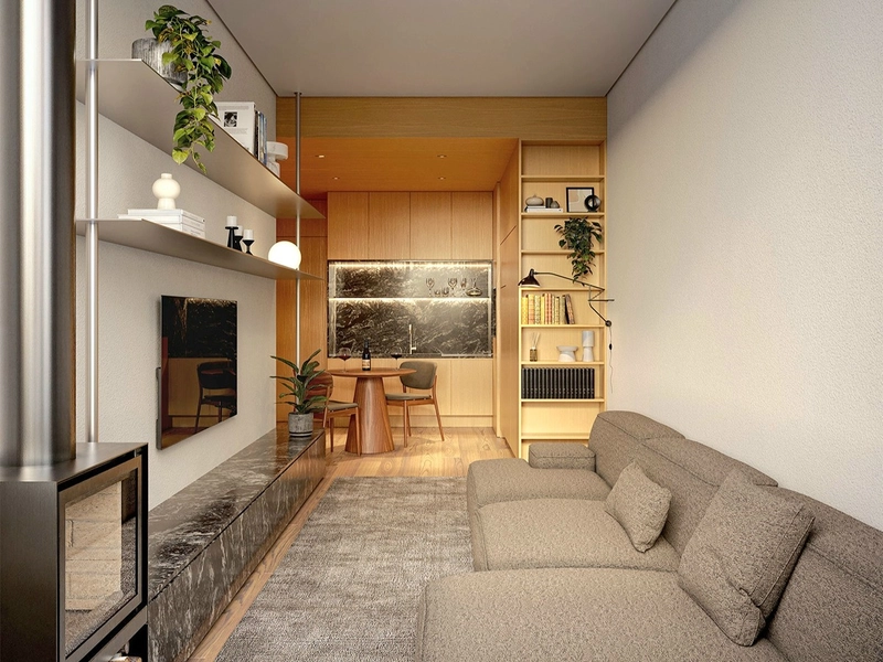 Apartamento 1 dormitório em Gramado : 9ª foto da galeria de imagens do imóvel