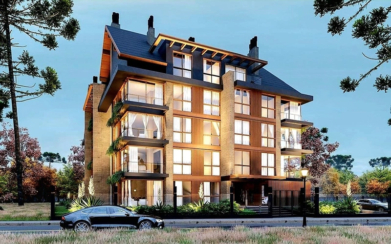 Apartamento 3 suítes em Gramado: 1ª foto da galeria de imagens do imóvel