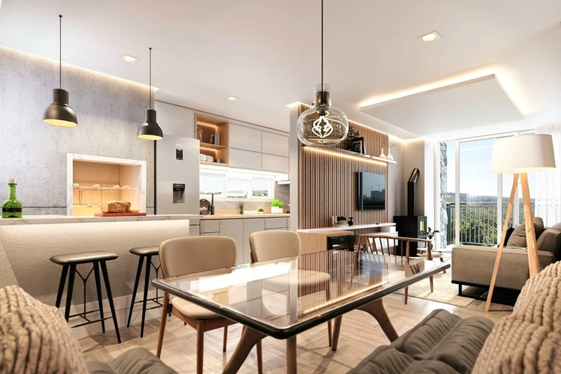 Apartamento 2 suítes em Gramado: 3ª foto da galeria de imagens do imóvel