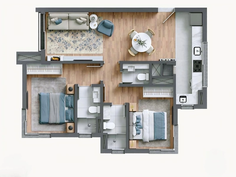 Apartamento 2 suítes em Canela: 13ª foto da galeria de imagens do imóvel