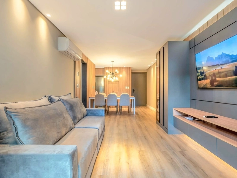 Apartamento 2 dormitórios em Gramado: 2ª foto da galeria de imagens do imóvel