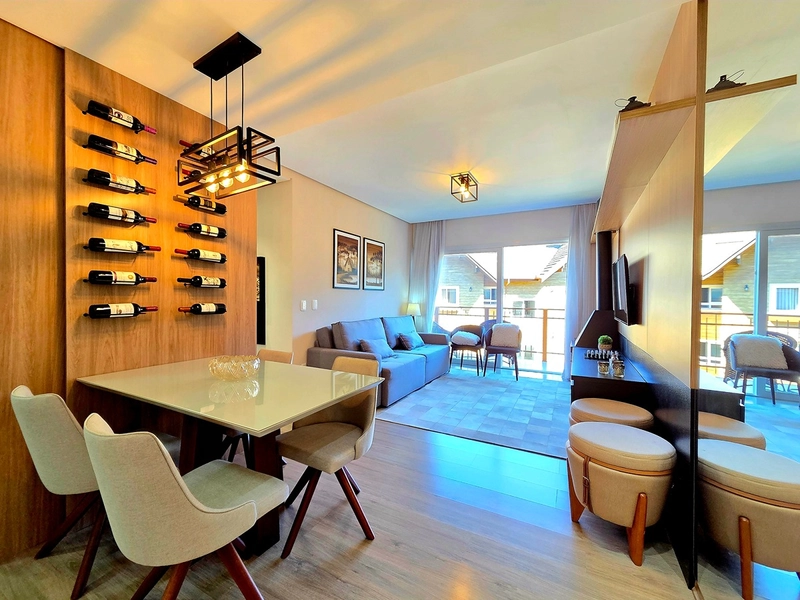 Apartamento 1 suíte em Gramado: 5ª foto da galeria de imagens do imóvel