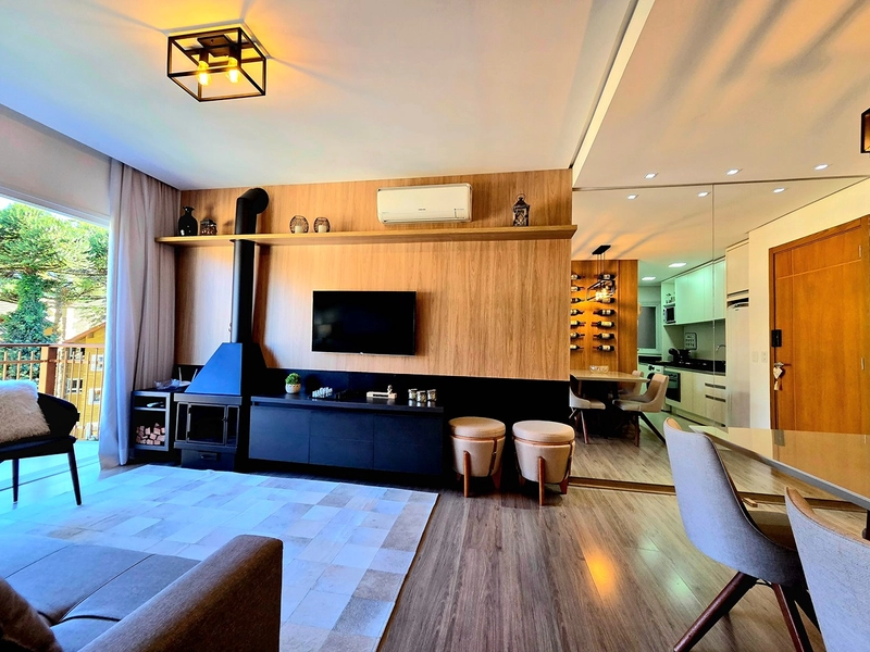 Apartamento 1 suíte em Gramado: 2ª foto da galeria de imagens do imóvel
