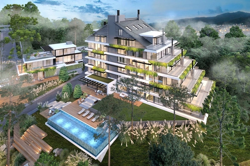 Apartamento 2 suítes em Gramado: 4ª foto da galeria de imagens do imóvel