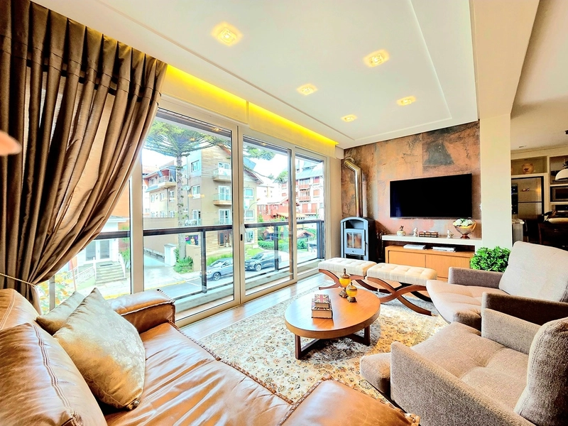 Apartamento 3 suítes em Gramado: 1ª foto da galeria de imagens do imóvel