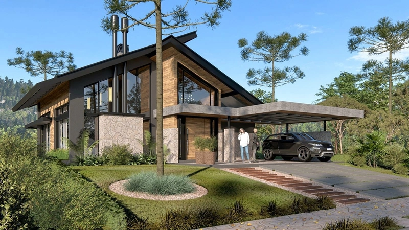 Casa com 3 suítes em Gramado: 1ª foto da galeria de imagens do imóvel