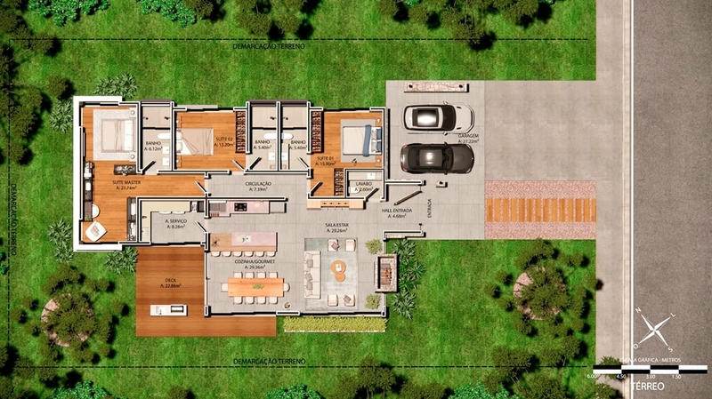 Casa com 3 suítes em Gramado: 13ª foto da galeria de imagens do imóvel