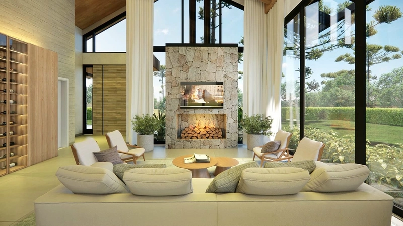 Casa com 3 suítes em Gramado: 2ª foto da galeria de imagens do imóvel