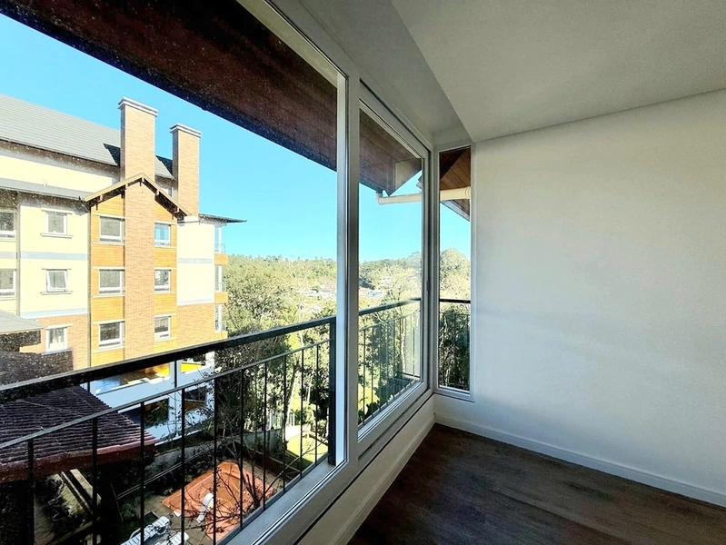 Apartamento 1 dormitório em Gramado: 2ª foto da galeria de imagens do imóvel