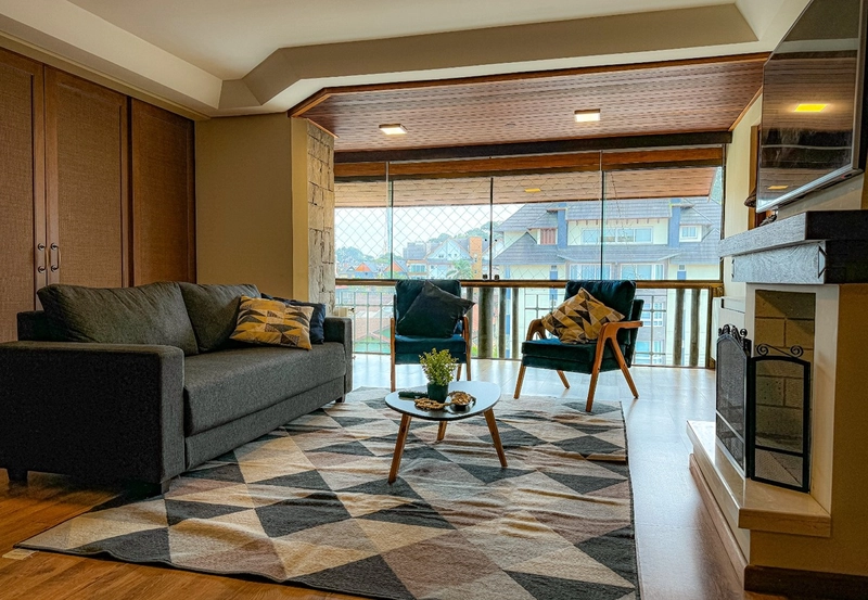 Apartamento 4 dormitórios no Centro de Gramado: 2ª foto da galeria de imagens do imóvel