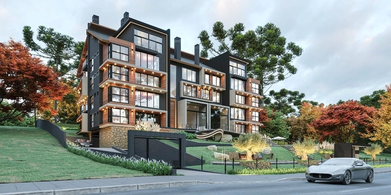 Apartamento 2 suítes em Gramado: 2ª foto da galeria de imagens do imóvel