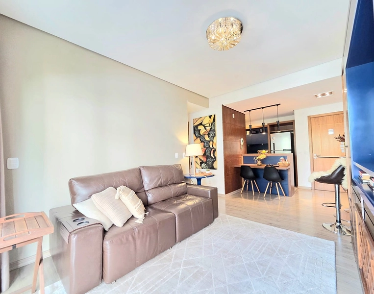 Apartamento 1 suíte em Gramado: 2ª foto da galeria de imagens do imóvel