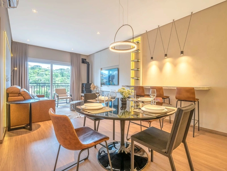 Apartamento 2 suítes em Gramado: 3ª foto da galeria de imagens do imóvel