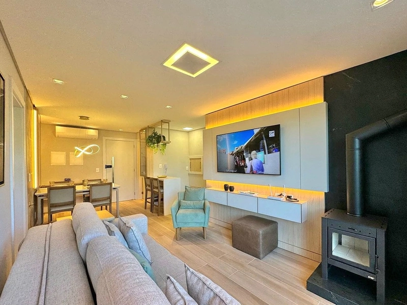 Apartamento 1 suíte em Gramado: 2ª foto da galeria de imagens do imóvel